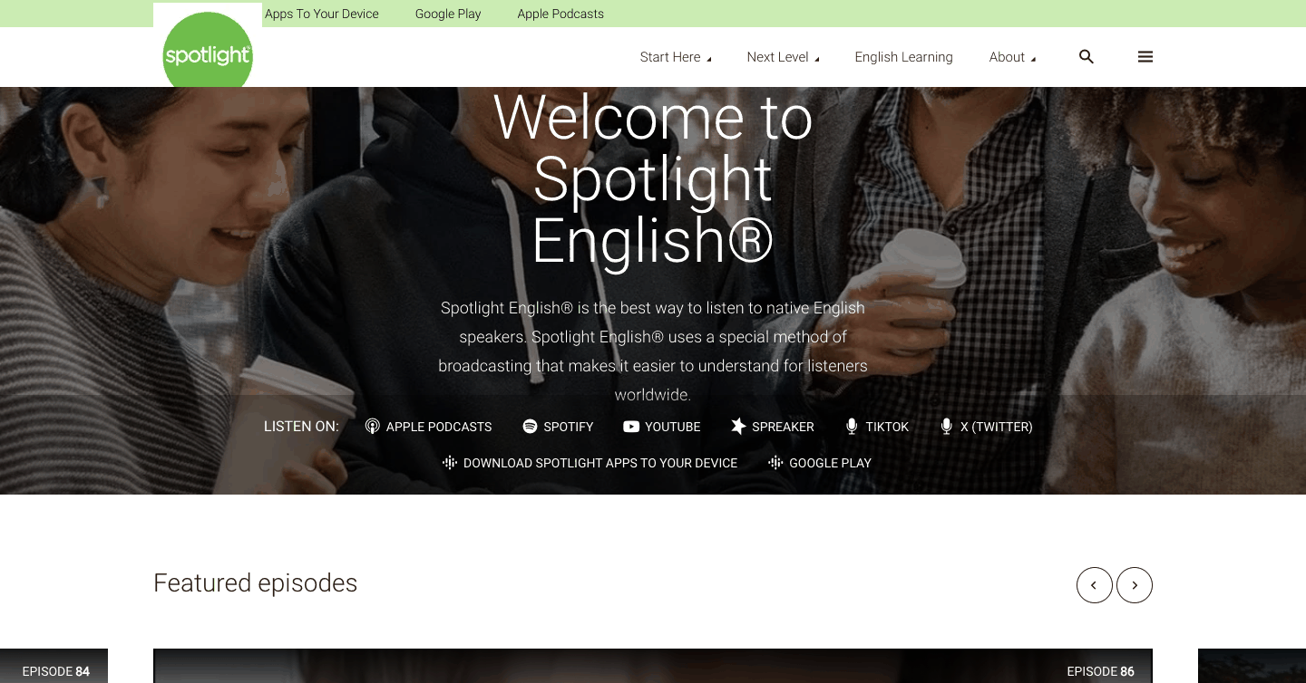 Spotlight Englishのロゴ