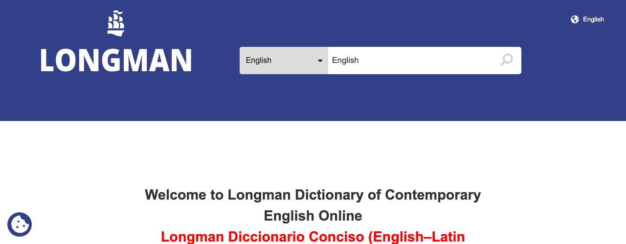 Longman Dictionary of Contemporary Englishの公式サイト