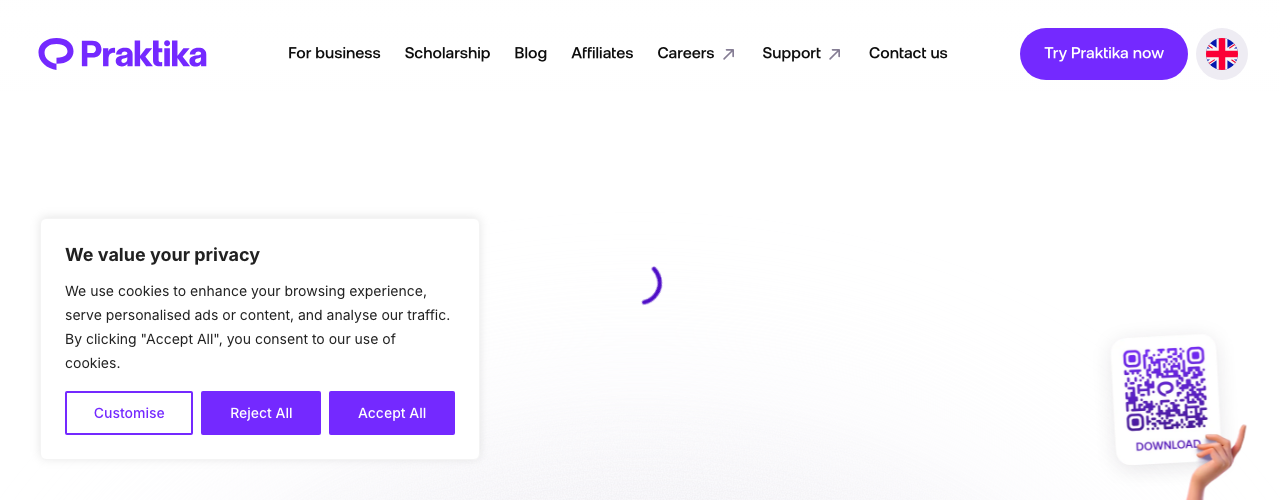 Praktikaの公式サイト